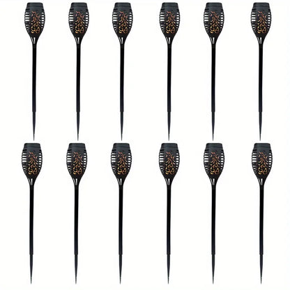 LED solar flame imitation lamp