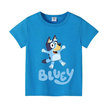 Tee-Shirt à Manches Courtes Bluey