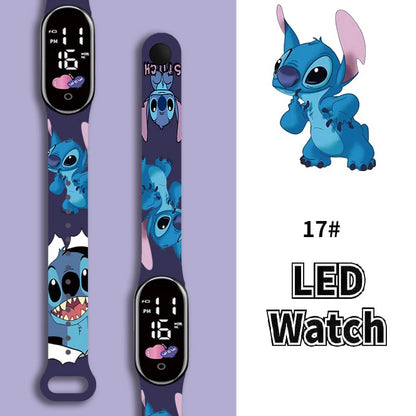 Montres Stitch et Angel Tactile pour Enfant