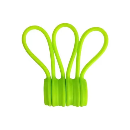 Reusable magnetic cable ties 
