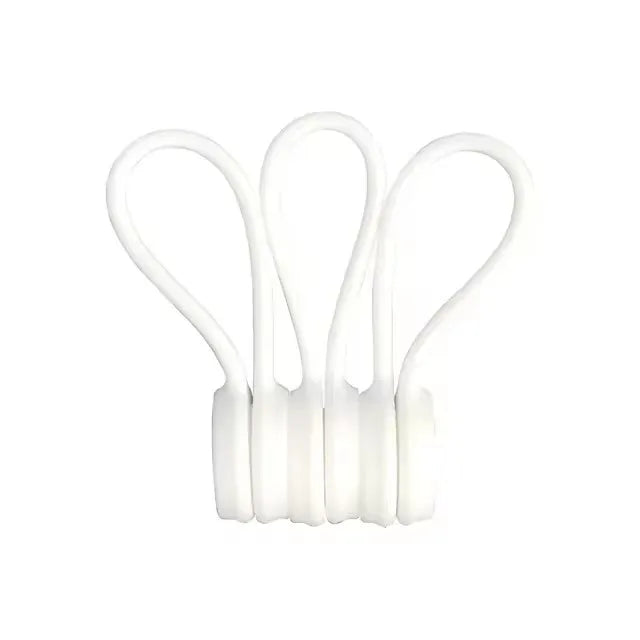 Reusable magnetic cable ties 