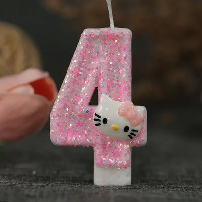 Hello Kitty Birthday Candles