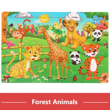 Puzzles en Bois 12 ou 30 Pièces pour Enfant