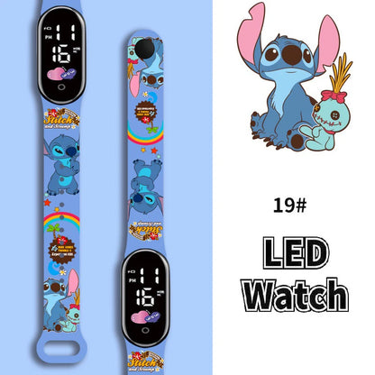 Montres Stitch et Angel Tactile pour Enfant