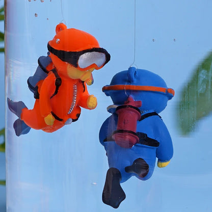Mini diver aquarium decoration 