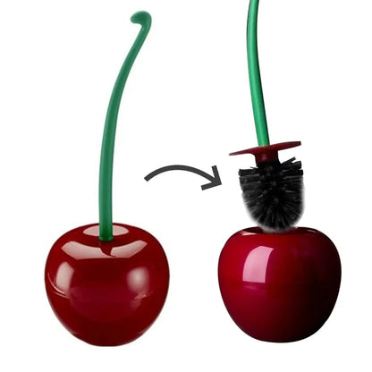 Fruit-shaped toilet brush 