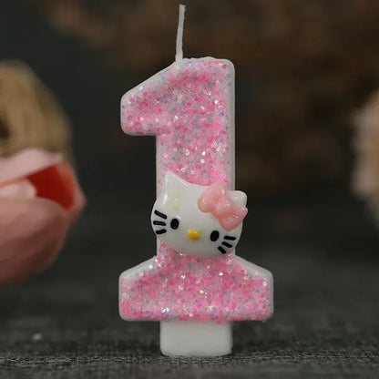 Hello Kitty Birthday Candles