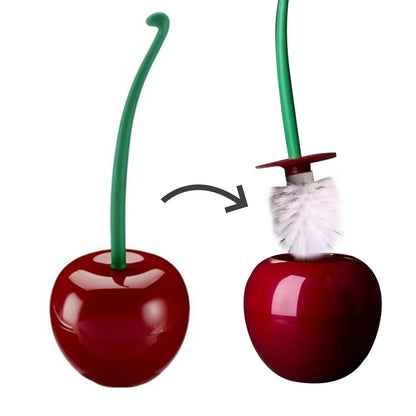 Fruit-shaped toilet brush 