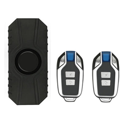 Waterproof bicycle alarm with remote control 