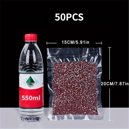 Sachets pour Machine de mise Sous Vide/Scelleuse en lot de 50PCS