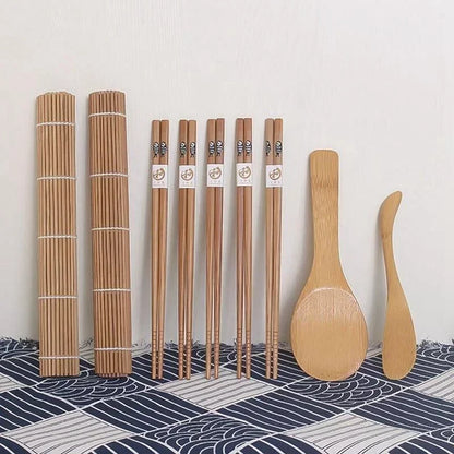 9-piece sushi making set 
