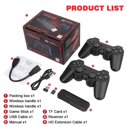 Retro gaming video game console with 58,000 games 