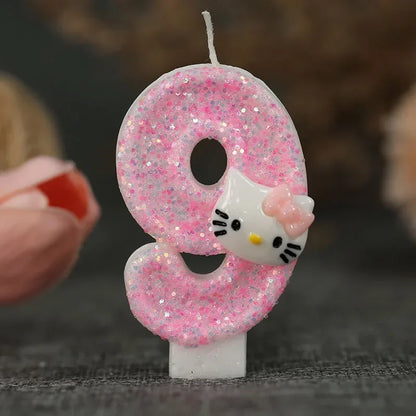 Hello Kitty Birthday Candles