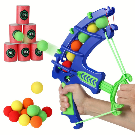Kids Softball Target Practice Toy, Educational Shooting Practice Toys with Soft Balls