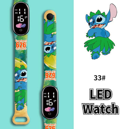 Montres Stitch et Angel Tactile pour Enfant