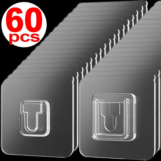 Powerful double-sided adhesive wall mounts 