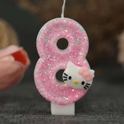 Hello Kitty Birthday Candles
