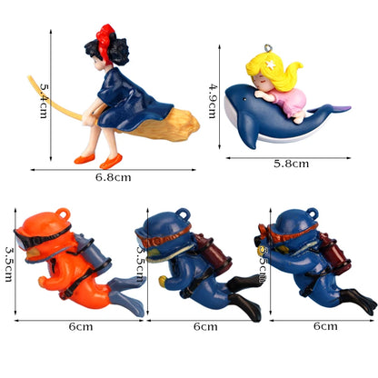 Mini diver aquarium decoration 