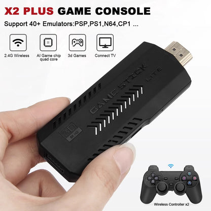 Retro gaming video game console with 58,000 games 