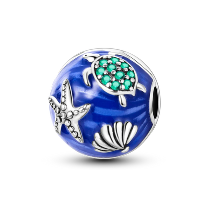 Charms Série Bleue en argent 925