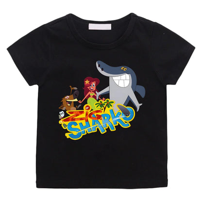 T-Shirt motif Zig et Sharko en coton