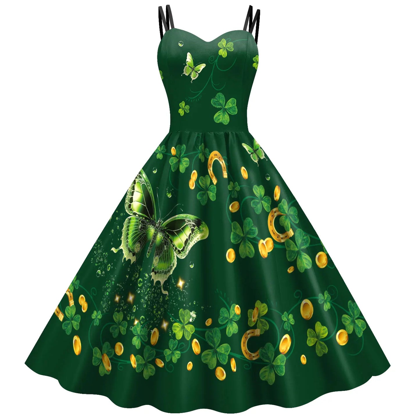 Saint Patrick's Day Women's Evening Dress 