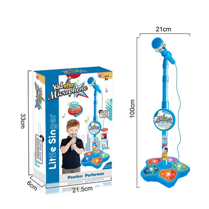 Karaoke Microphone with Stand for Kids 