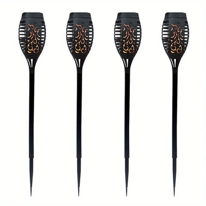 LED solar flame imitation lamp