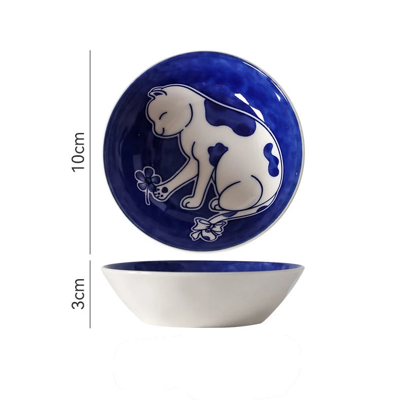 Small Japanese-style plates 