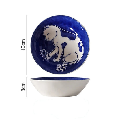 Small Japanese-style plates 