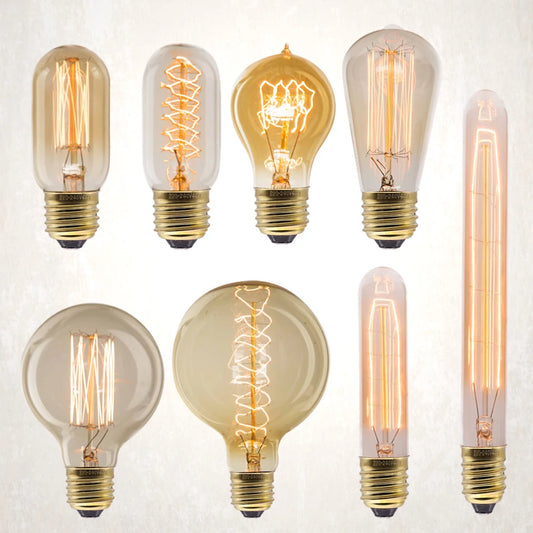Vintage Edison E27 220V 40W ambient light bulb