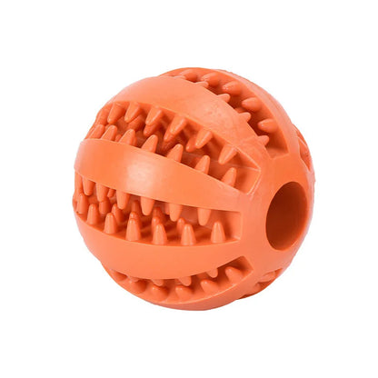 Rubber ball for dogs and cats