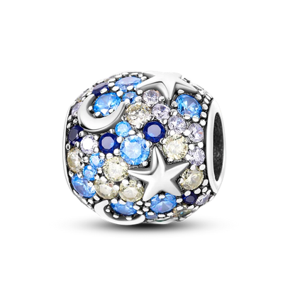 Charms Série Bleue en argent 925