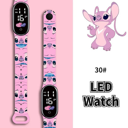 Montres Stitch et Angel Tactile pour Enfant