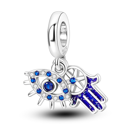 Charms Série Bleue en argent 925