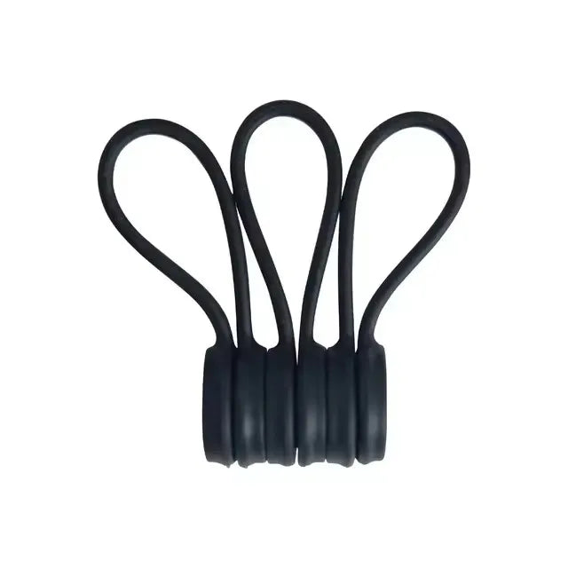 Reusable magnetic cable ties 