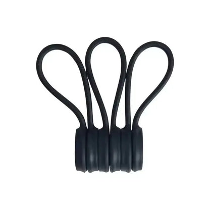 Reusable magnetic cable ties 