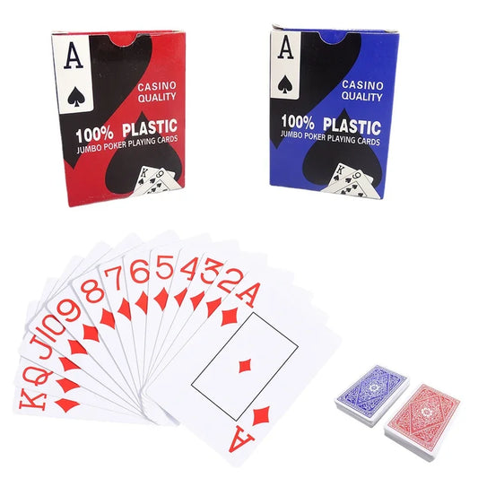 Jeu de 54 Cartes à jouer Imperméables