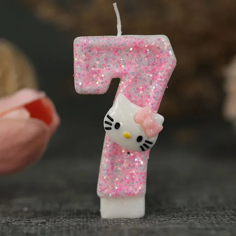 Hello Kitty Birthday Candles
