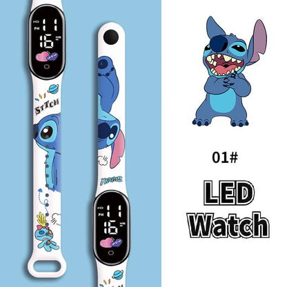 Montres Stitch et Angel Tactile pour Enfant