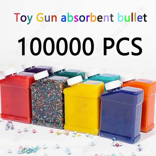 Pot de 100000 Billes Gel pour modèles Blaster à gel