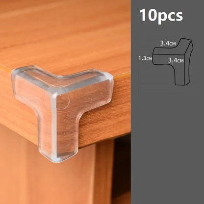 Silicone protectors for table corners