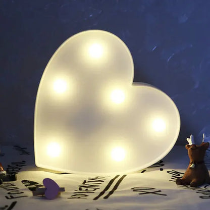 LOVE or Heart LED light decoration 