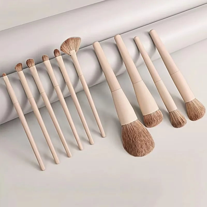 Ensemble de 13 Pinceaux de Maquillage tout doux