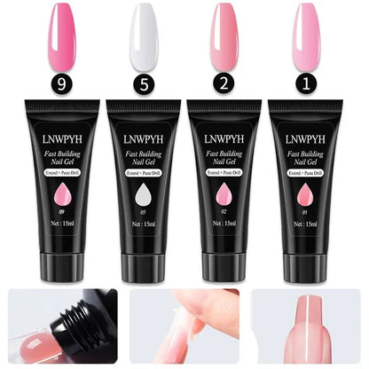Kit Complet de Manucure avec Vernis, Ponceuse, Lampe UV,...