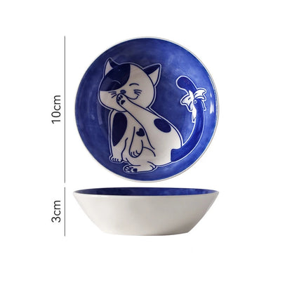 Small Japanese-style plates 