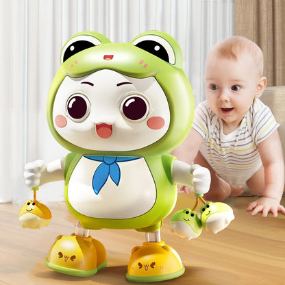 Electronic dancing rabbit toy 