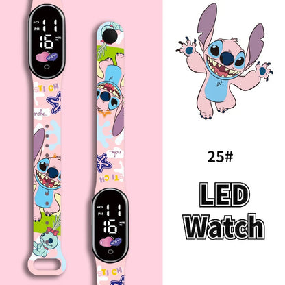 Montres Stitch et Angel Tactile pour Enfant