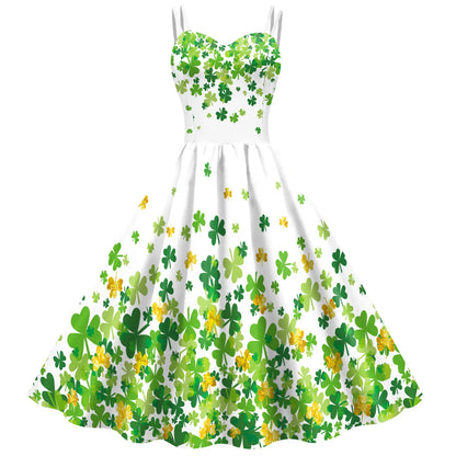 Saint Patrick's Day Women's Evening Dress 