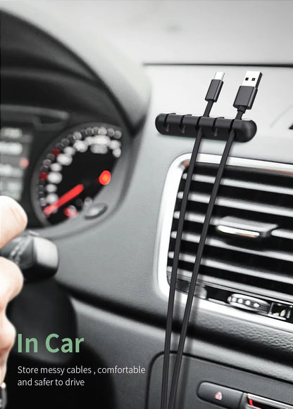 Adhesive USB Cable Organizer